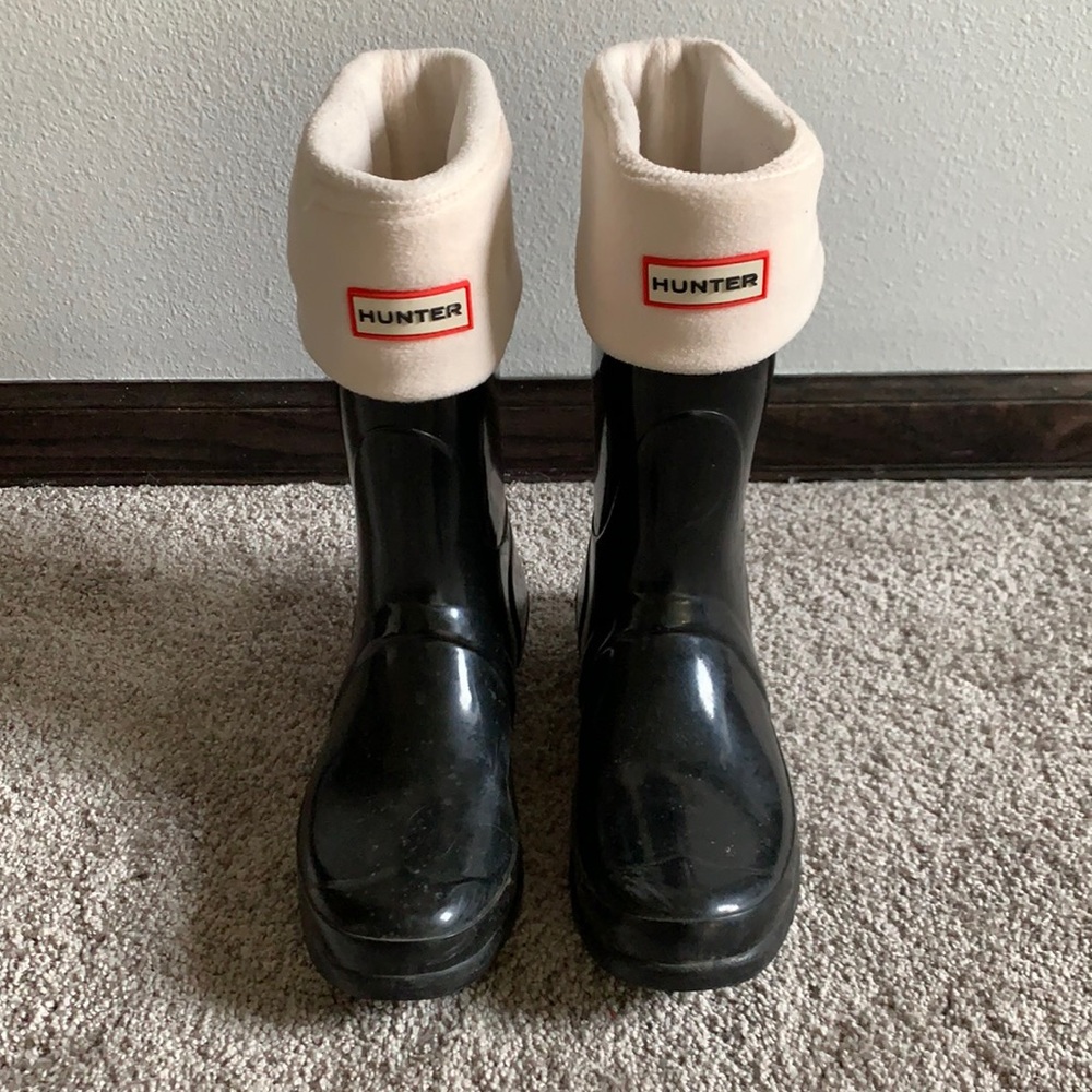 Hunter rain boots